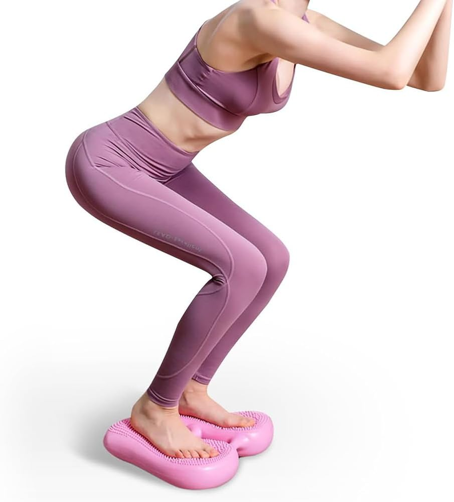 Inflatable Steppers,Balance Training Mat,Exercise Supply Step,Platform Exercise Step,Foot Massage,Foot Pedal Exerciser,Balance Training Equipment,For Yoga,Sports image number 1