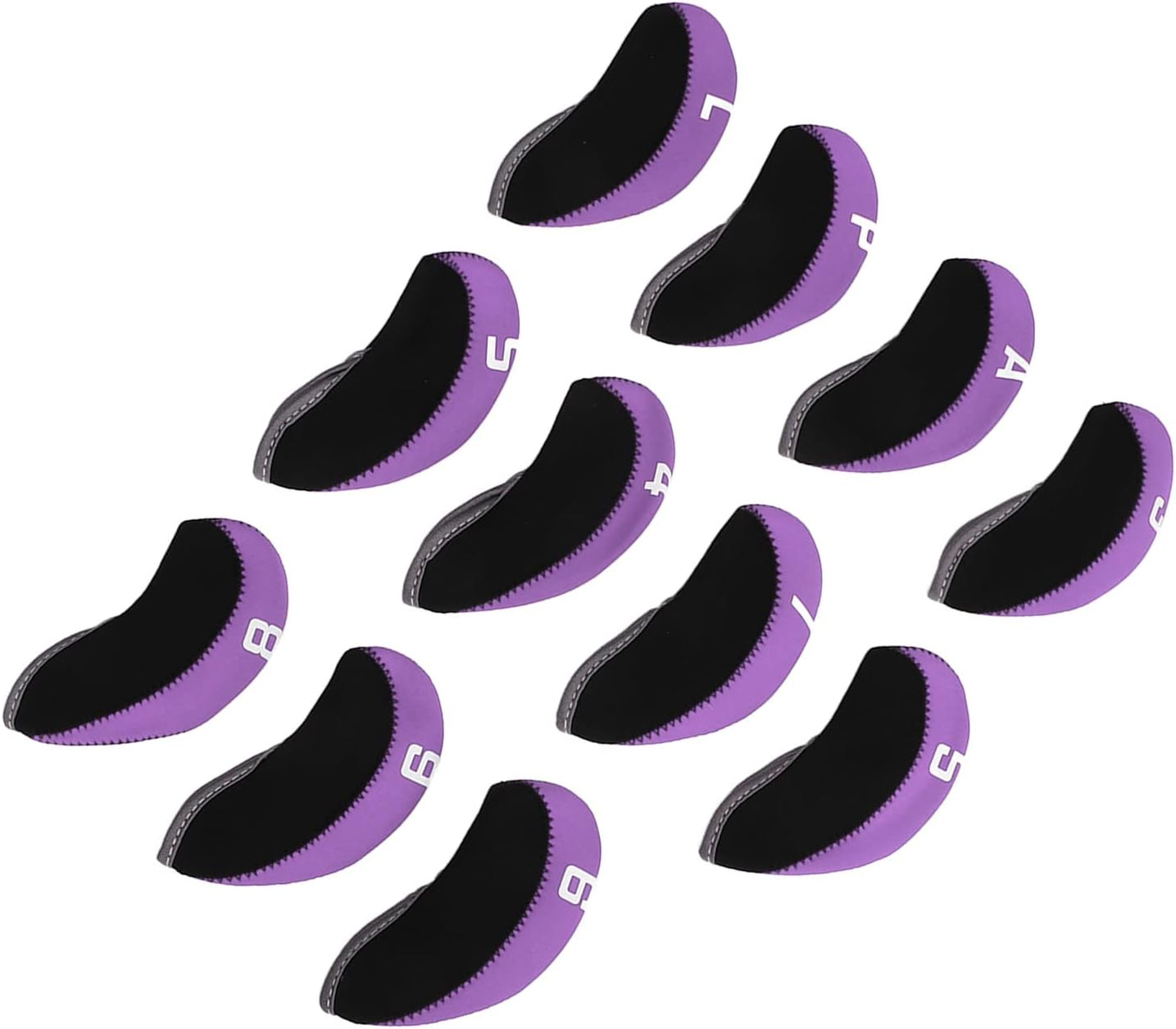 Golf Club Cover Set, Golf Iron Cover Beautiful in Appearance for Traveling image number 3