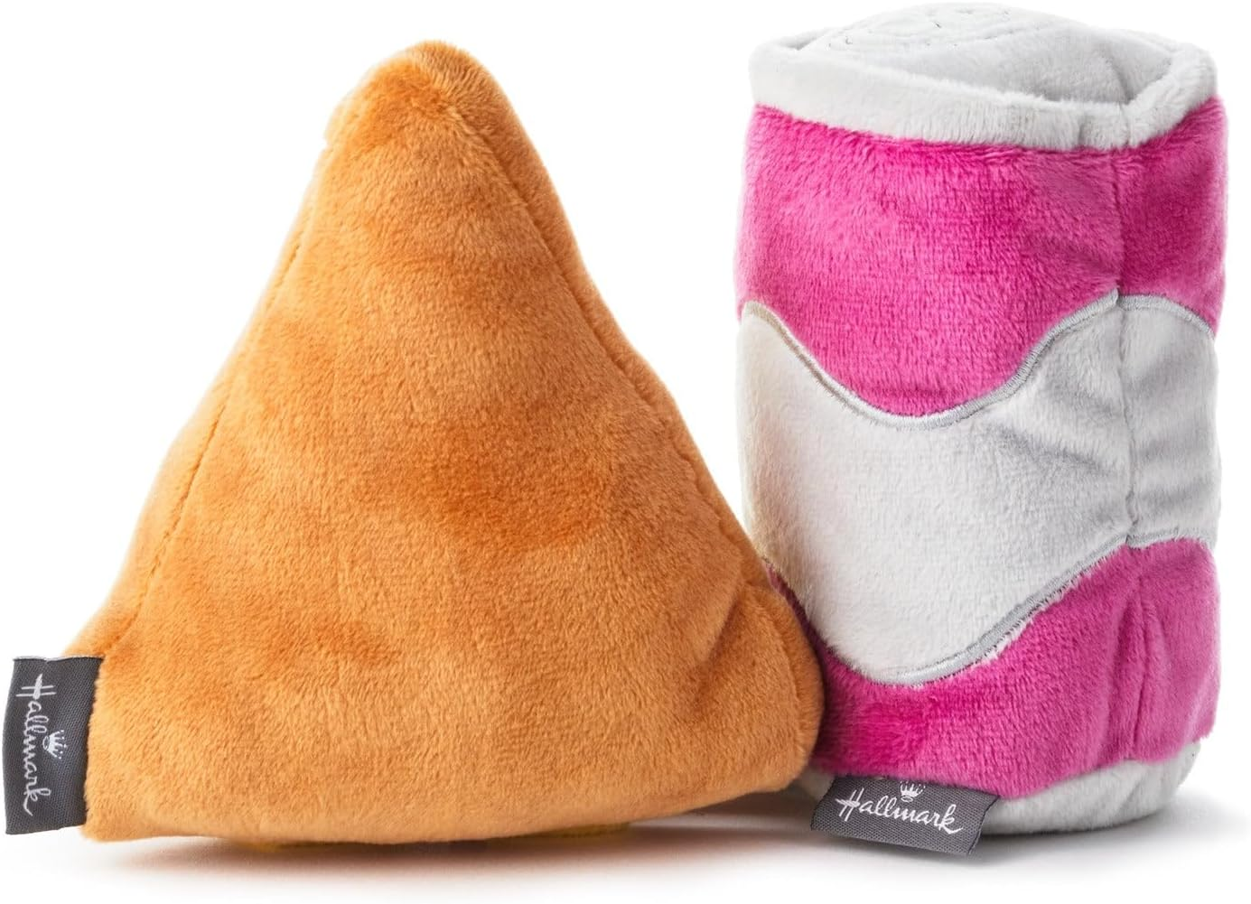 Hallmark Better Together Pizza and Soda Plush, 5.5-Inch Height Plush Toys That Stick Together, for Friend, Partner or Loved One image number 2