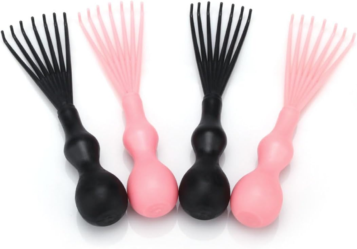 50 Pack Disposable Comb Cleaner Hair Removal Net Mesh Protection Bristle Protective Sheet Airbag Pet Pad for Removing Hair Dust