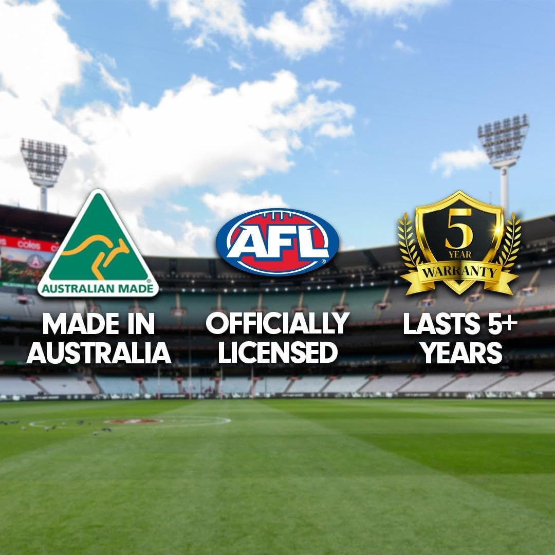 AFL Brisbane Lions 2025 Premiers Premium Chrome Logo Car Decal Automotive Badge Sticker, 117 X 96.9 Mm, Officially Licensed Car Accessories image number 2