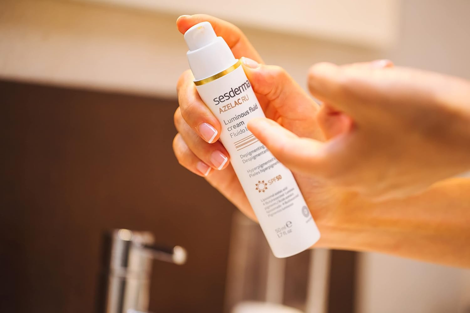 Sesderma Azelac RU Fluid Cream 50 Ml image number 4