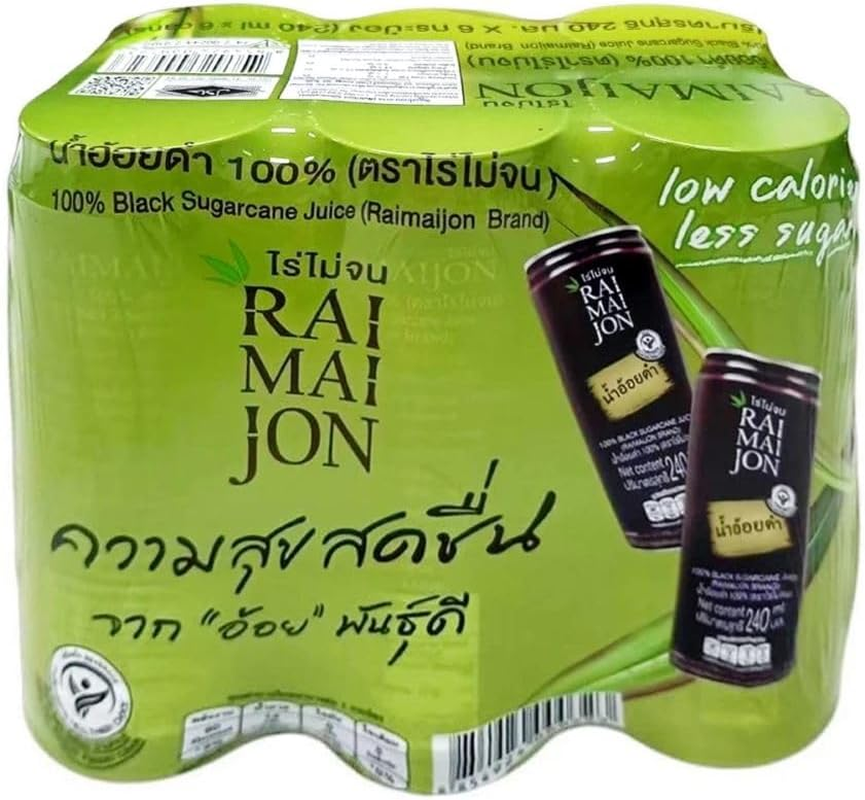 Raimaijon 100% Black Sugarcane Juice 240Ml 6Pack image number 1