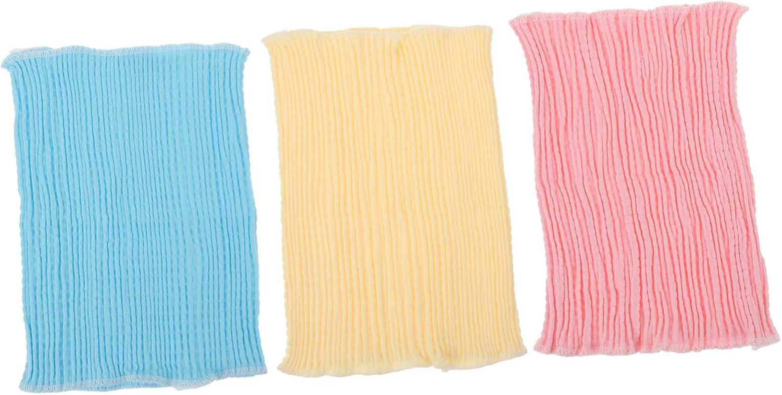 Toyvian 3Pcs Cotton Infant Bellyband Newborn Toddler Belly Protector Thickened Elastic Belly Belt Assorted Colors Soft Baby Abdominal Wrap for Boys and Girls