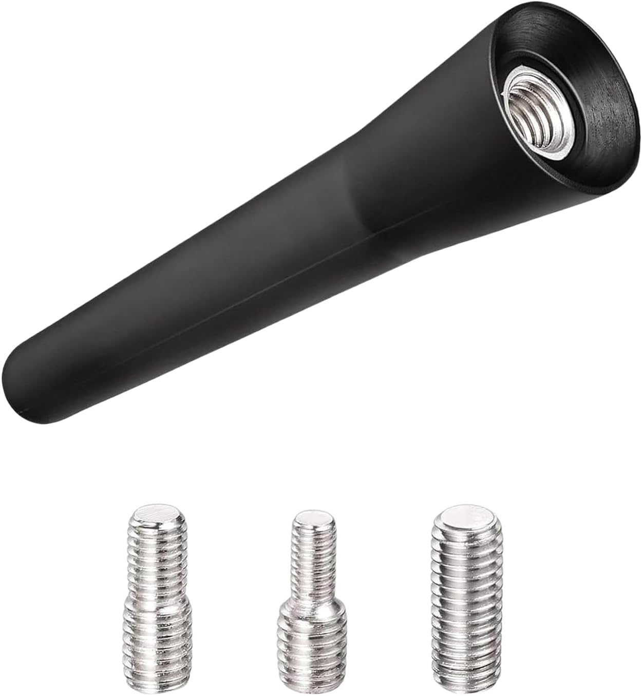 Hrenvaxil Car Radio Universal Vehicle Roof Mount Short Antenna, 6.5Cm/2.5 Inch Mini Antenna Compatible with Toyota, Honda, Subaru, GMC, Chevrolet, Nissan, Ford, Jeep Etc image number 4