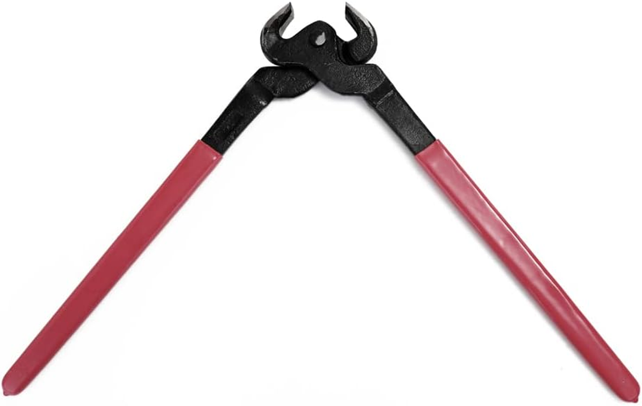 Horse Hoof Nipper, Eacam 4PCS Horse Farrier Hoof Nipper Trim Shoeing File Rasp Handle Hoof Cutter Tool Horse Care Accessory image number 6