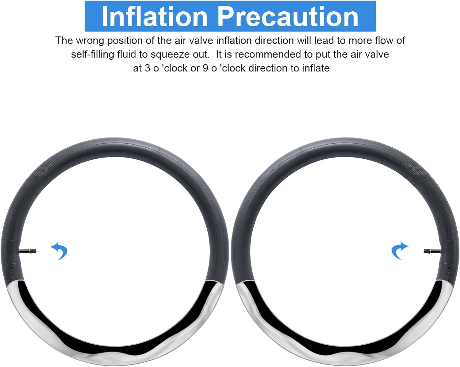 Yunscm 2 Pcs,20X1.95 Tubes,20X1.75/2.25 Heavy Duty Self Sealing Tube,Schrader Valve 32Mm,20X1.75-2.25 Automatically Repair Inner Tube Replacement for Schrader Valve 20 Inch MTB Bike,Off Road Bike image number 1