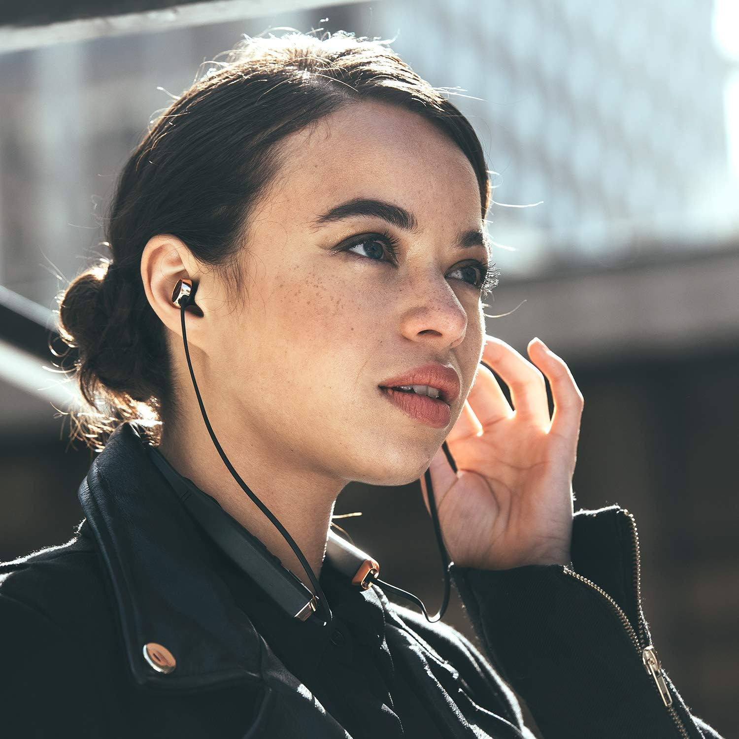 Sol Republic Shadow Bluetooth Wireless Noise Cancelling Neckband Headphones - Black image number 6