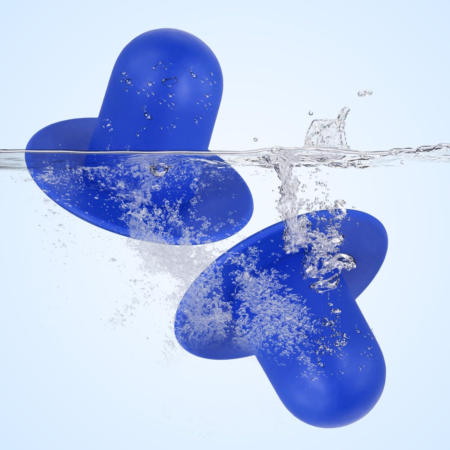 4Pcs Pool Plugs for above Ground Pool, Rubber Pump Filter Hole Stopper Plugs Swimming Pools Wall Plug Replacement for Intex (Blue) image number 2