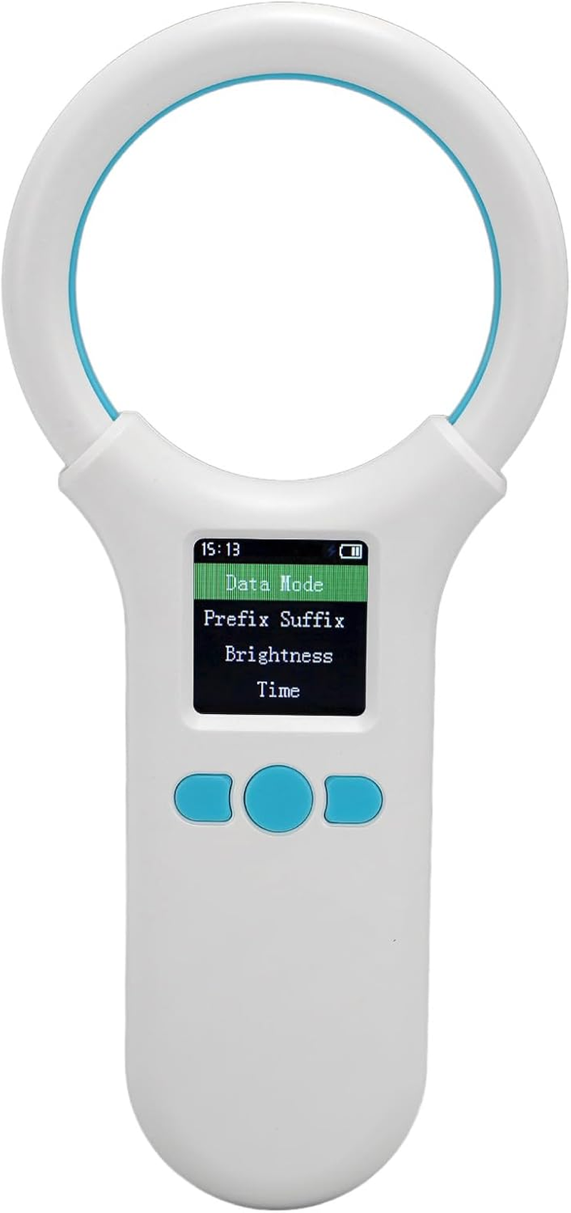 ASHATA Pet Microchip Scanner, Pet Microchip Reader, USB 1.44 Inch TFT LCD 134.2Khz 125Khz EMID FDX B Animal Chip ID Tag Scanner for Pig Dog Cat image number 3