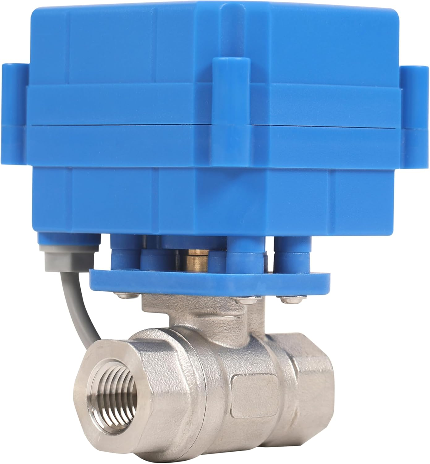 HFS(R) Motorized Ball Valve Electrical - 1/4" NPT with 8Mm Full Port, 3 Wire 2 Control, Stainless Steel 304, 9-24V AC/DC for Fluid Control image number 5