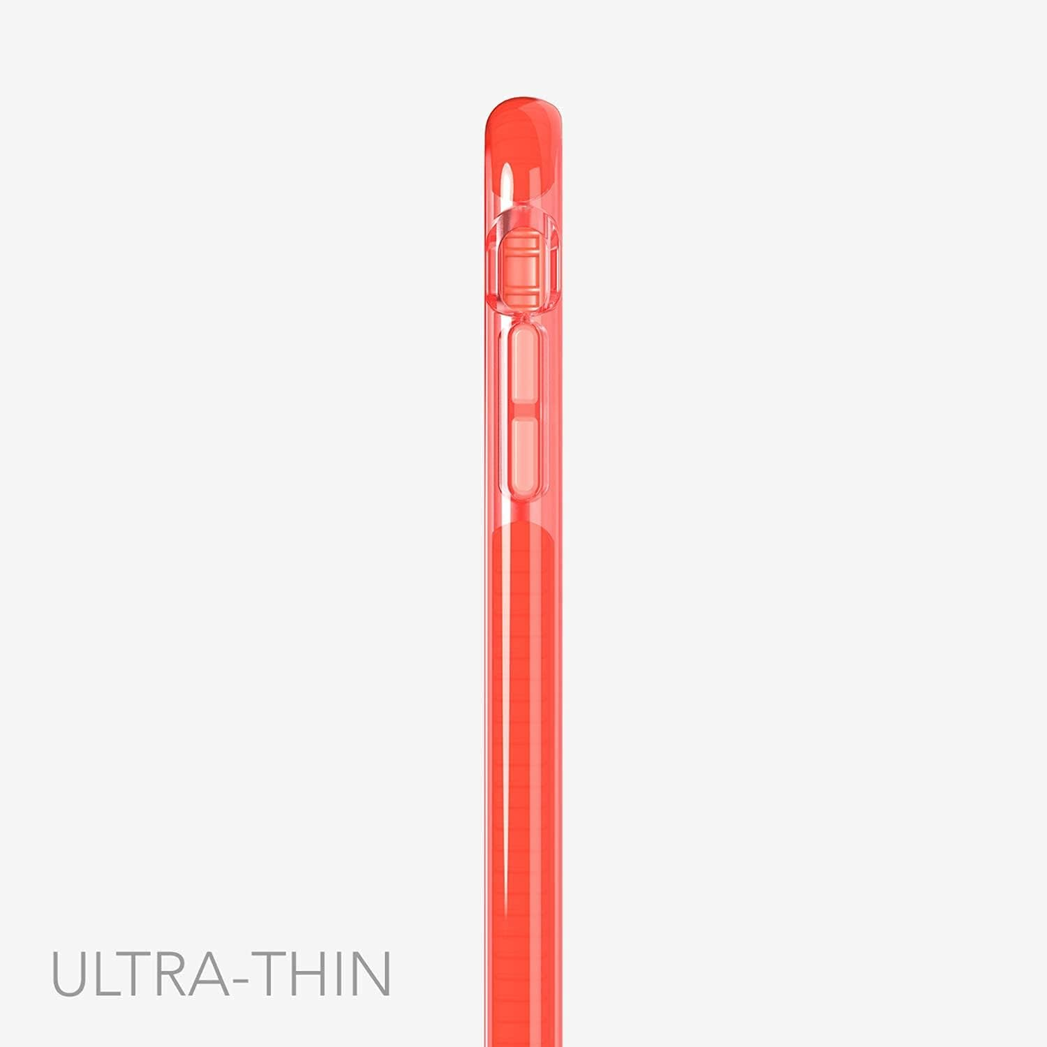 Tech21 Evo Check Phone Case for Apple Iphone 11 with 12 Ft. Drop Protection Coral