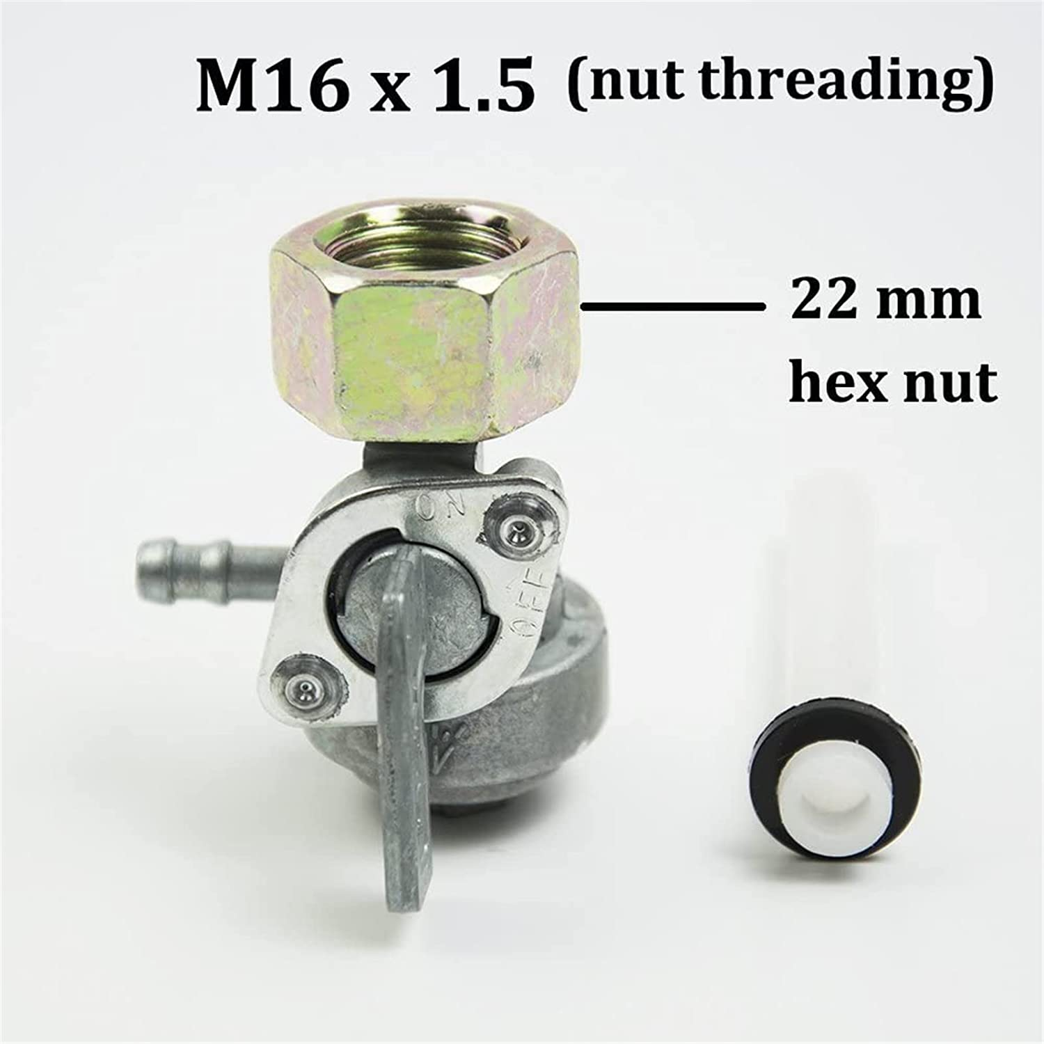 Gas Tank Fuel Switch Valve Pump Petcock for Chinese Gasoline Generator 5.5Hp 6.5Hp 7Hp 8Hp 9Hp 11Hp 13Hp 14H 15Hp 16Hp 168F 163CC 196CC 170F 208CC 211