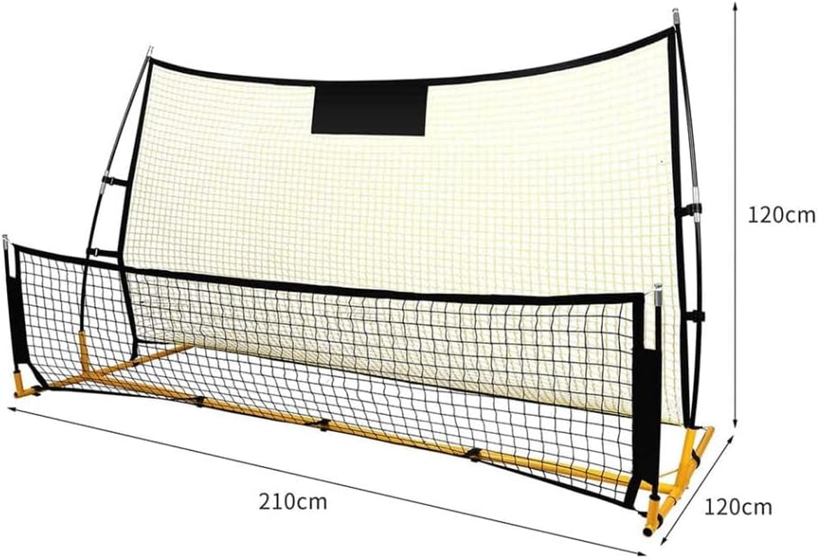 Centra Soccer Rebounder Net Portable Volley Training Outdoor Football Pass Goal