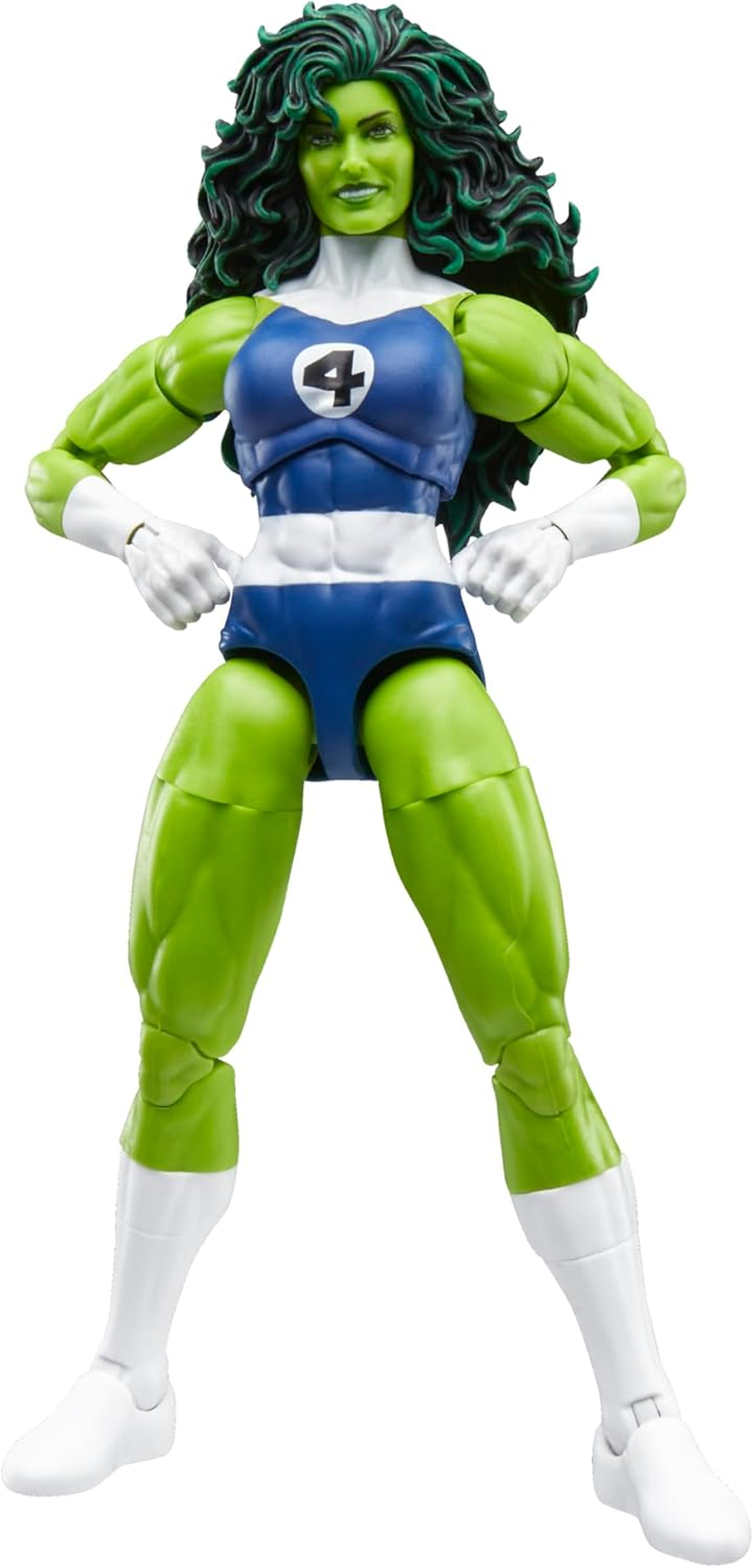 Marvel Legends Series She-Hulk, Retro Cardback Fantastic Four Comics-Inspired Collectible 6-Inch Scale Action Figure image number 4