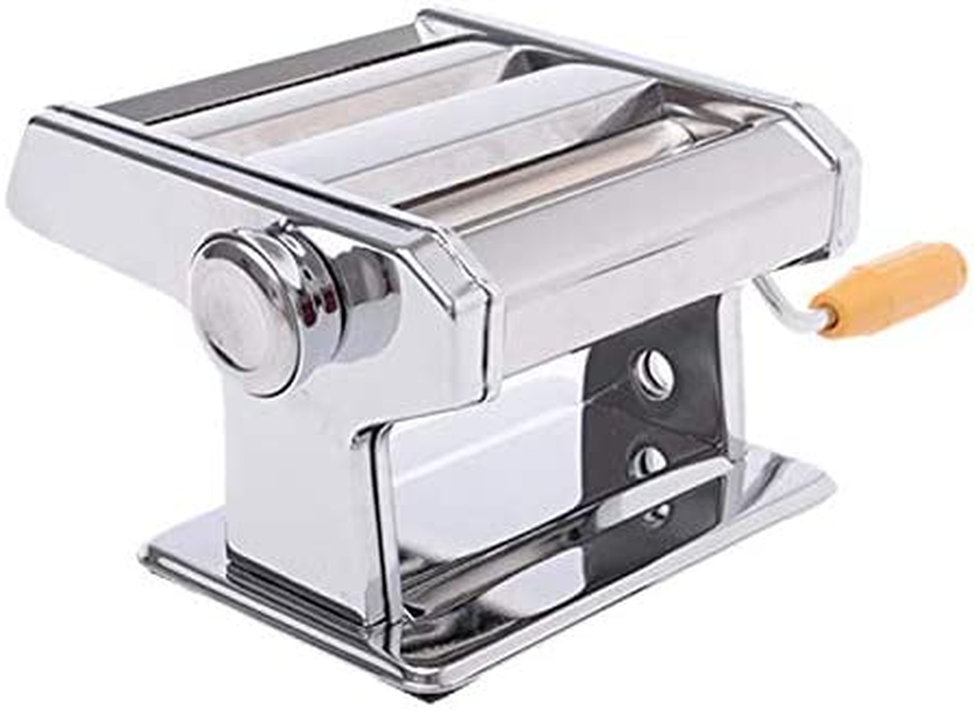 OZSTOCK&reg; Pasta Noodle Maker Machine Cutter for Fresh Spaghetti Thickness Settings image number 6