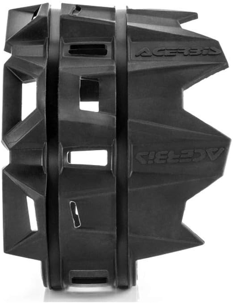 Acerbis Motorcycle Exhaust Muffler Silencer Protector, Black