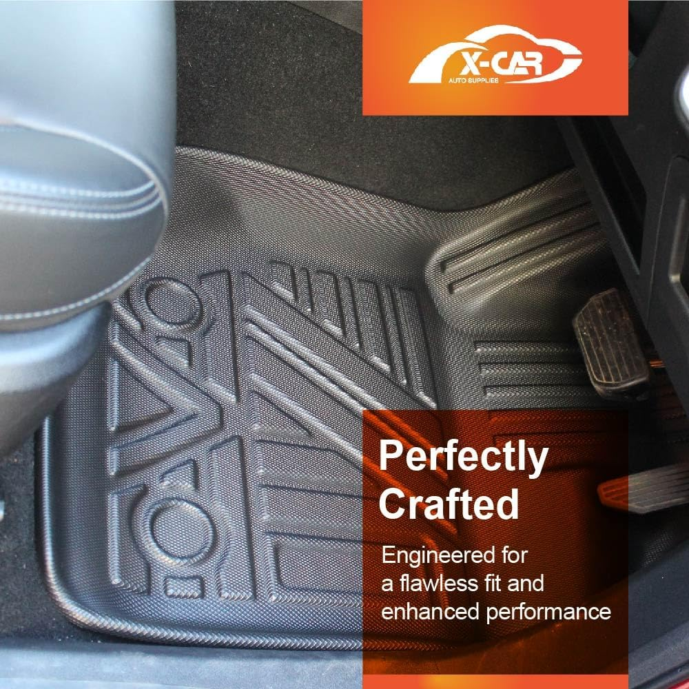 X-CAR Heavy Duty TPE Floor Car Cargo Mat Carpet for GWM UTE Cannon/Canon L 2021-2025 image number 6