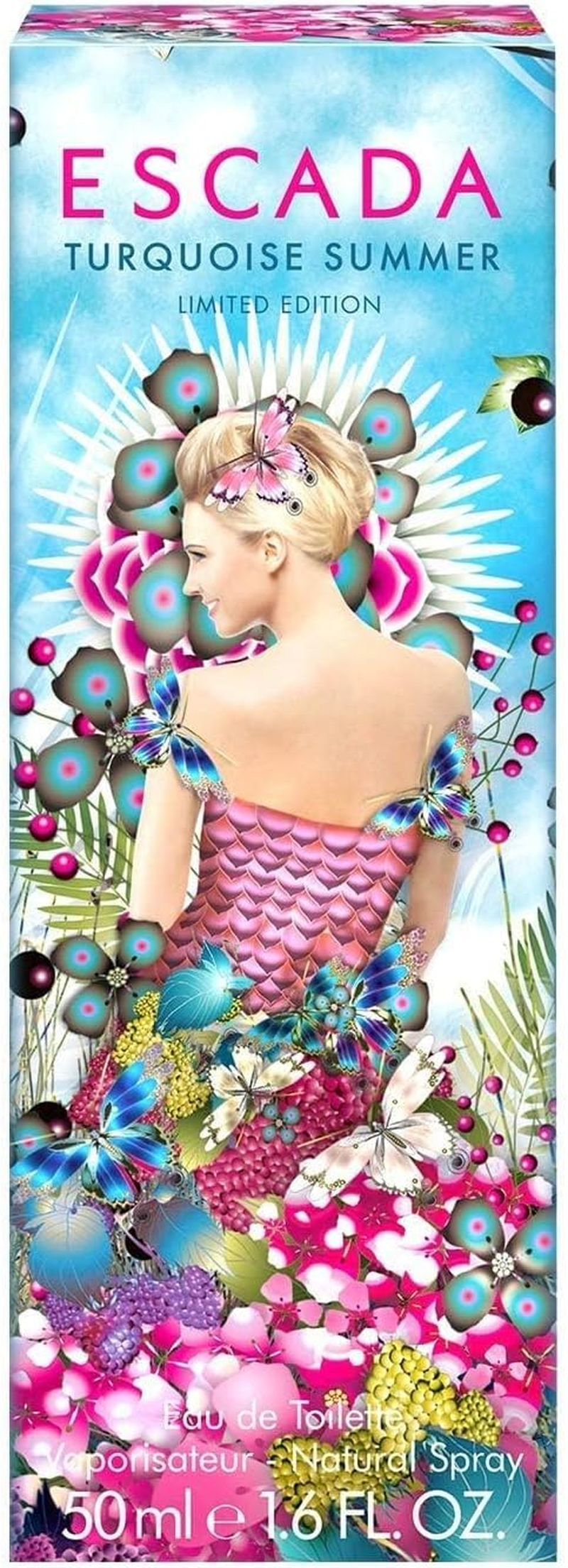 Escada Turquoise Summer Limited Edition Eau De Toilette Spray Single, 50Ml image number 3