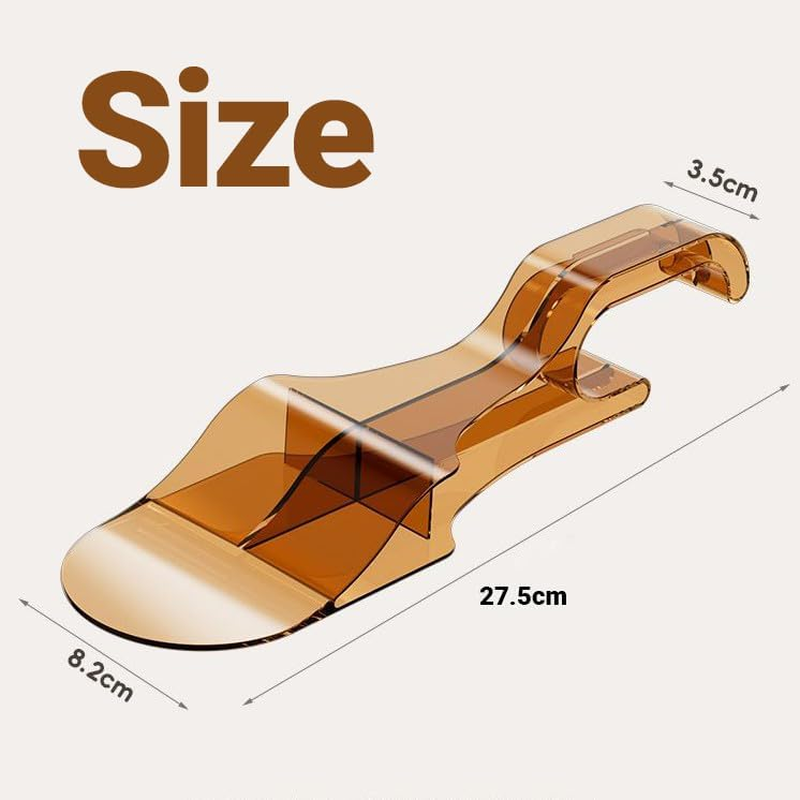 Bed Risers,Mattress Wedge Lifters with New Ergonomic Design,Heavy Duty Bed Sheet Tucking Tool,Convenient Bedding(1Pc,Brown) image number 3