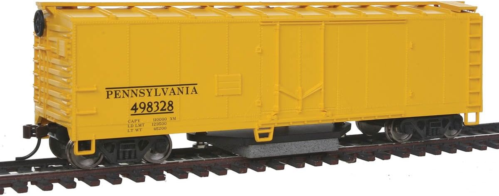 Walthers Trainline 40' Plug-Door Track Cleaning Boxcar New Haven 36833 image number 5