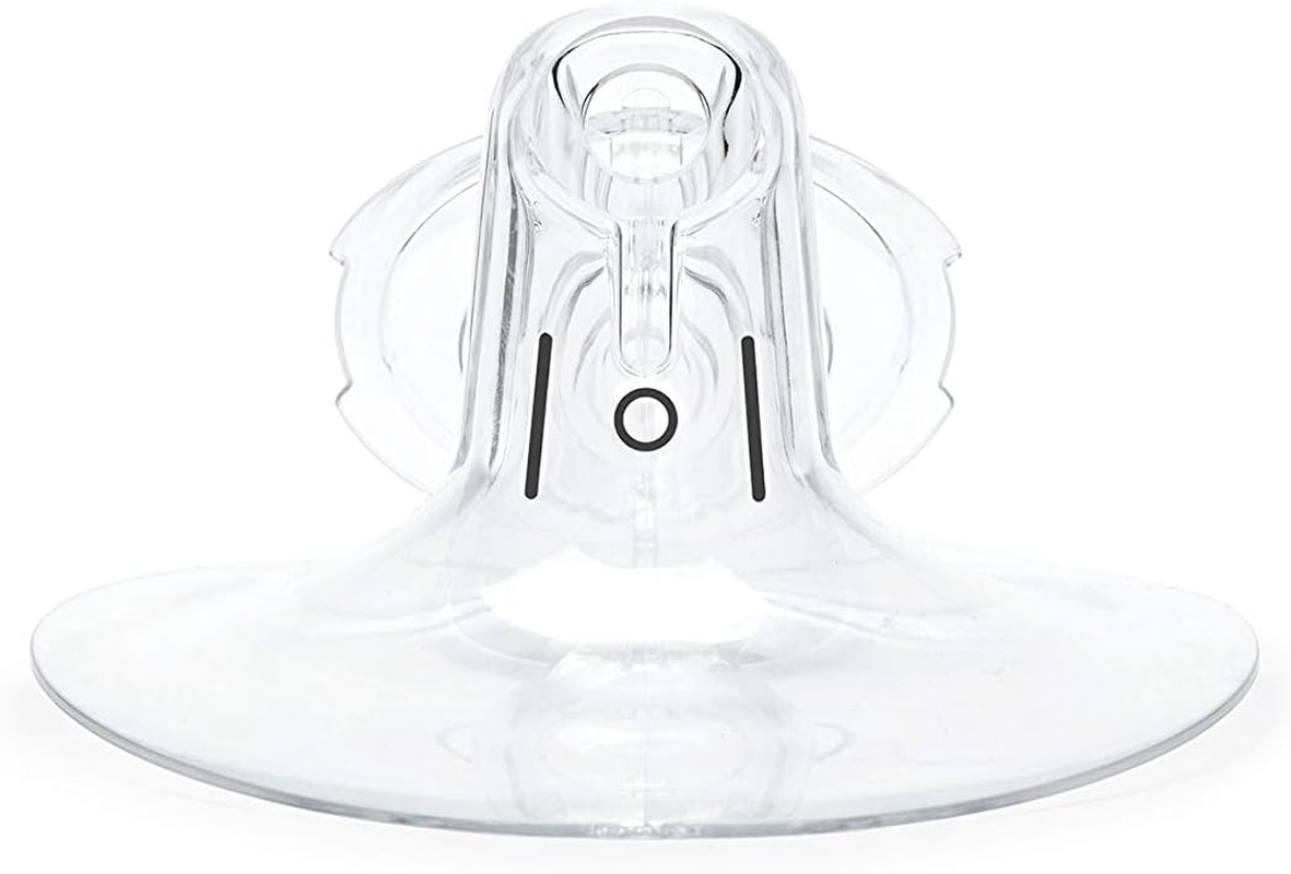 ELVIE Pump Breast Shield - 21Mm | 2 Pack Nipple Shield Flange for Pumping Breast Milk | Breast Feeding Essentials for Electric Breast Pumps | BPA Free Breast Shells | Breast Pump Bra Compatible image number 1