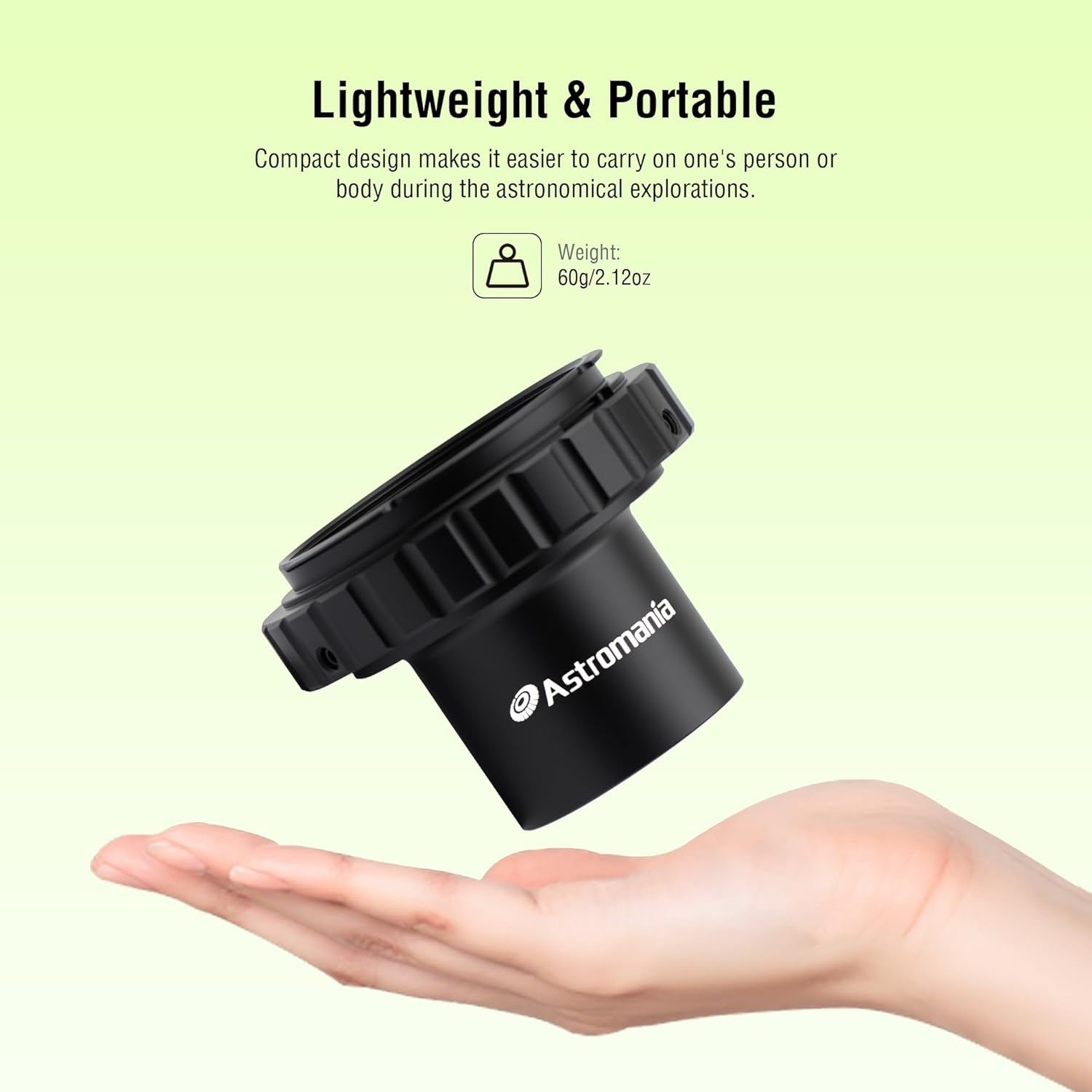 Astromania T-Ring and M42 to 1.25" Telescope Adapter (T-Mount) for Ni Kon SLR/DSLR Cameras image number 1