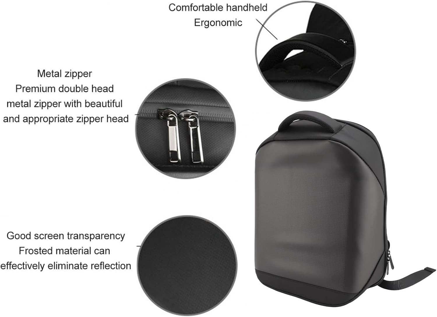 Gearwell LED Backpack, Programmable Colour Pixel Display Rucksack with USB Power, Waterproof Digital Display Bag with Reflective Straps for School, Travel, Festivals and Parties image number 5