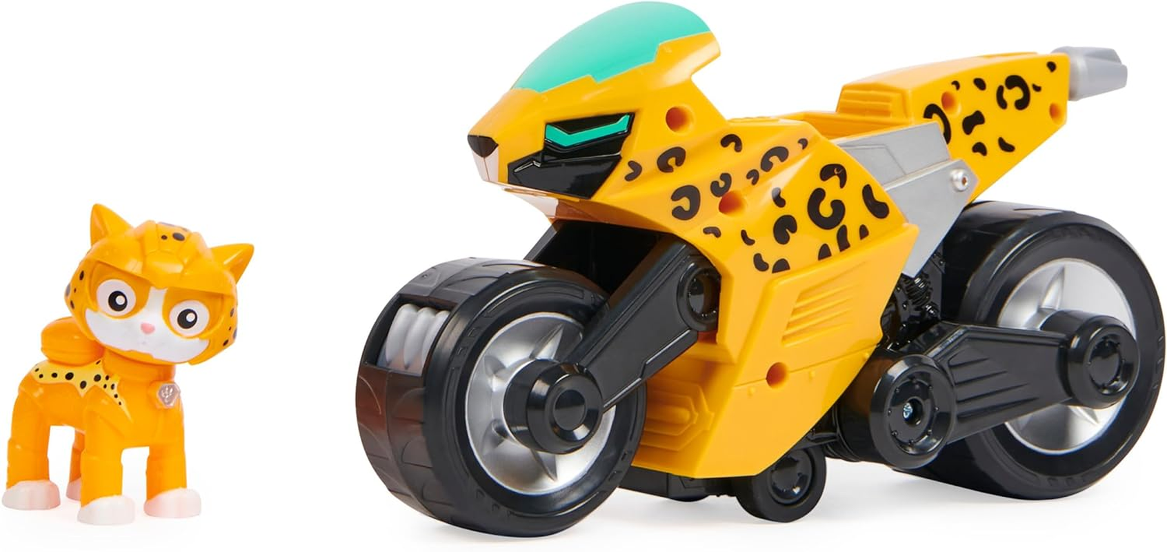 PAW PATROL 6066332 Pack Wild Cat Convertible Toy Motorcycle with Action Figures for Ages 3+ image number 5