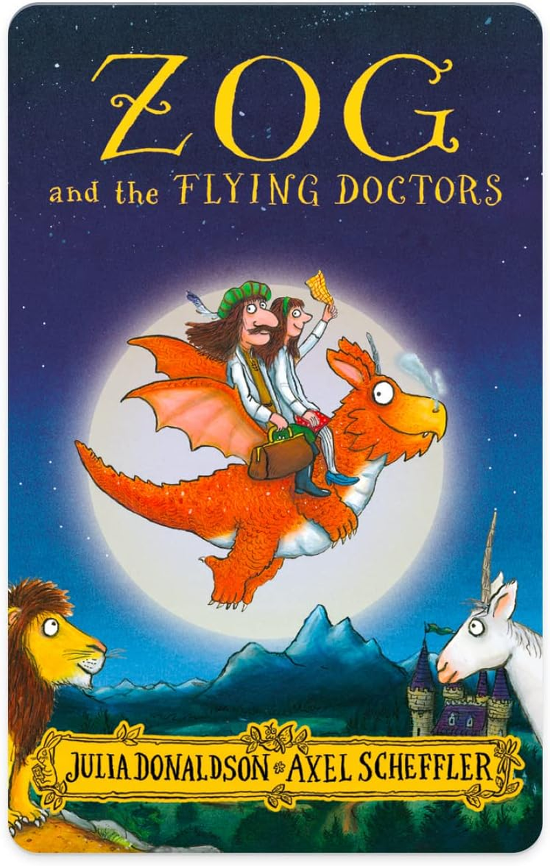 Yoto Zog & the Flying Doctors by Julia Donaldson &ndash; Kids Audio Card for Use with Player & Mini All-In-1 Audio Player, Screen-Free Listening with Fun Stories for Playtime, Bedtime & Travel, Ages 3+ image number 1