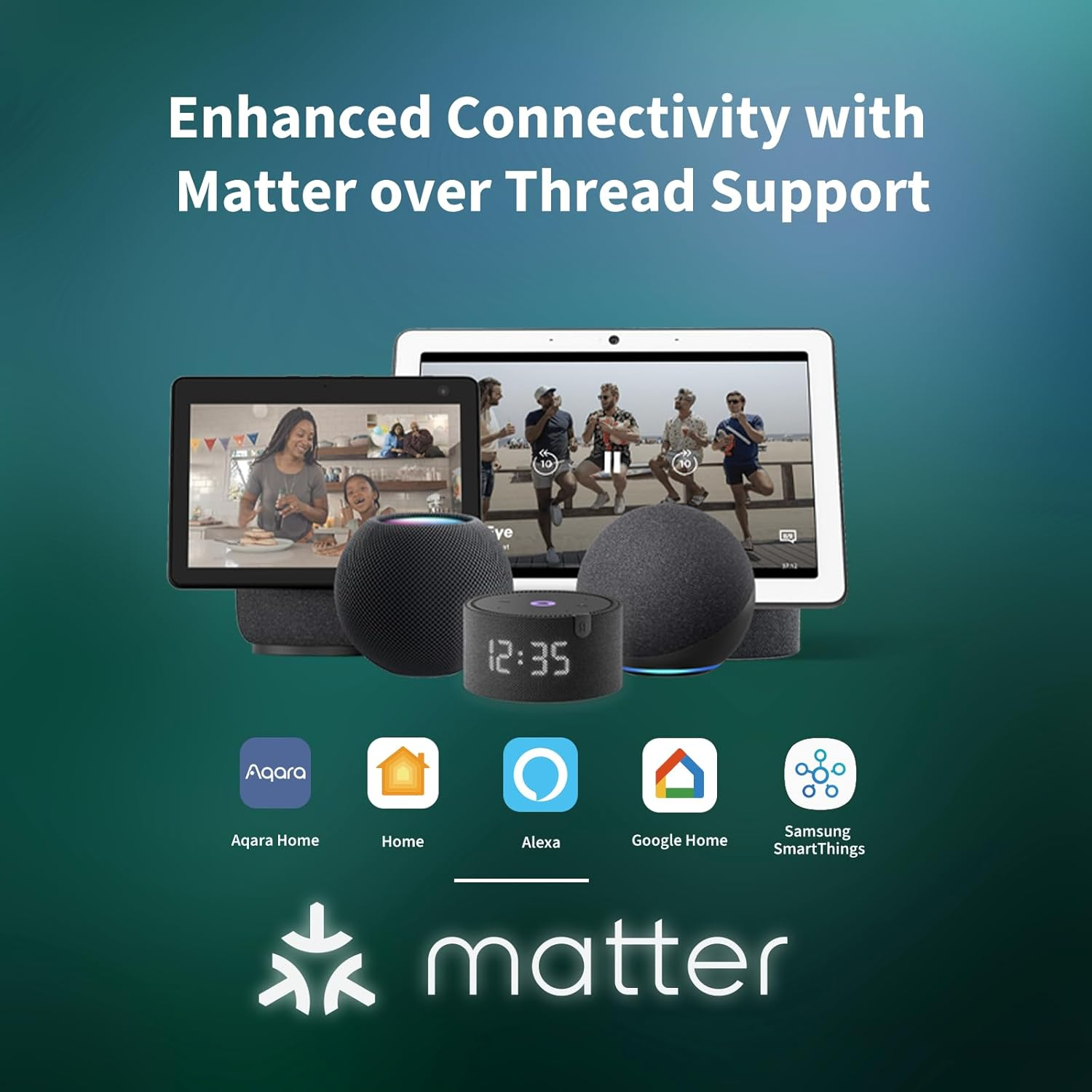 Aqara Smart Lock U300, Fingerprint Keyless Entry Door Lock, Support Matter and Home Key, Lever Lock, NFC, Bluetooth, Anti-Peep PIN Protection, Silver image number 3