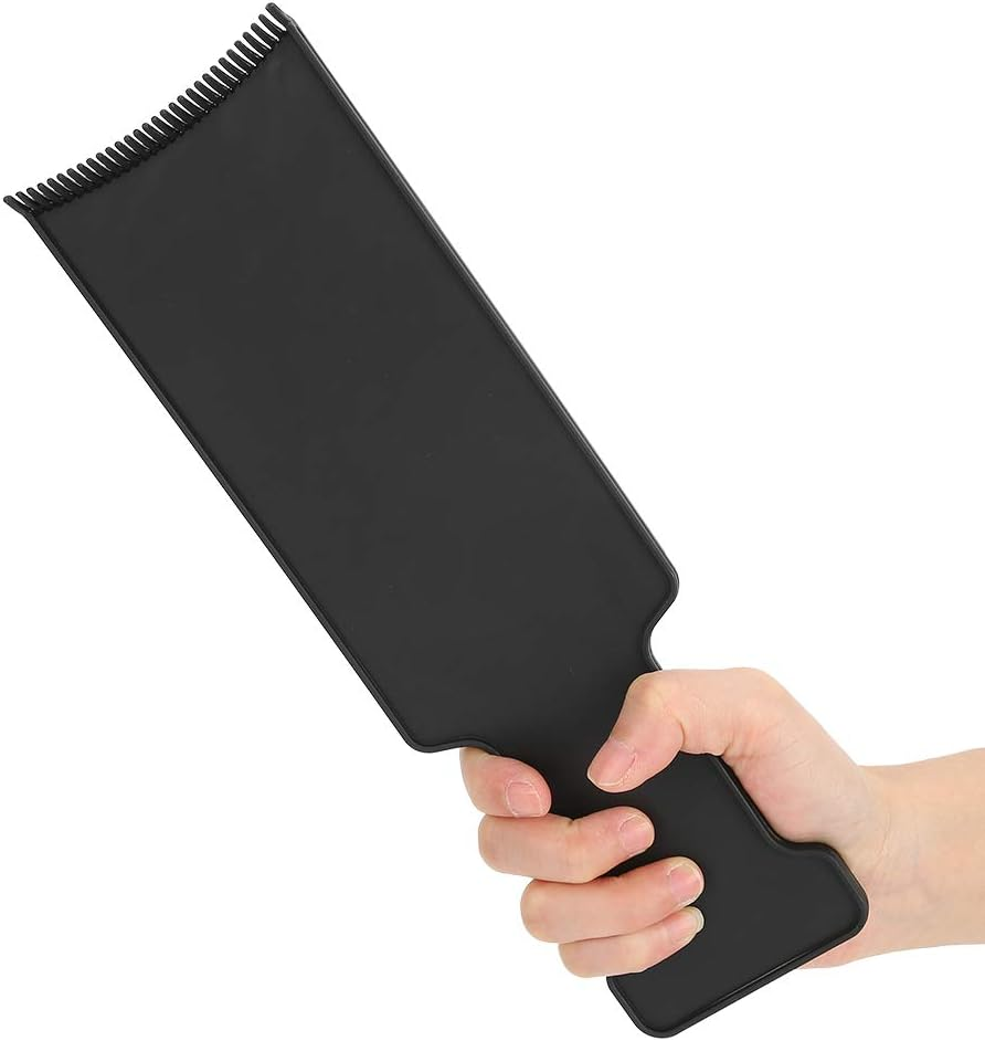 Balayage Board with Teeth, 2 Pcs Hair Dye Brush Board for Balayage Technique Professional Highlight Board Hair Dye Brush, for Hair Voloring and Salon