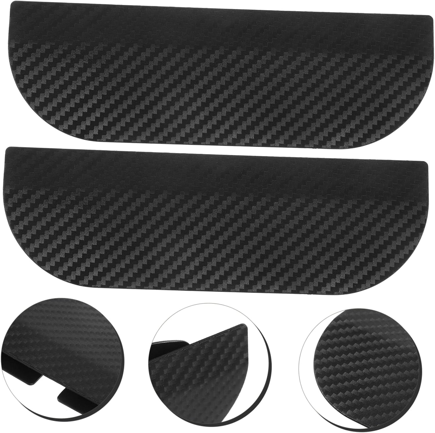 1Pair Car Rear View Mirror Rain Guards Side Mirror Visor Durable Rain Shield for Visibility Easy Installation Car Modification Accessory image number 1