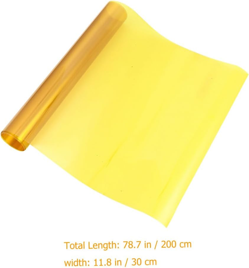 Mikikit Coloured Light Filter Film for LED Lighting Photographic Diffusion Film 30 Cm X 200 Cm Self-Adhesive for Creative Light Designs and Mood Lighting image number 3