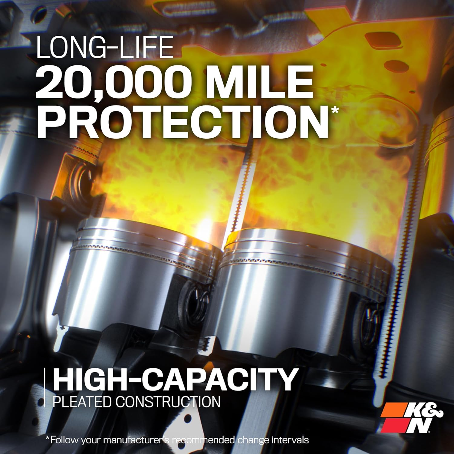 K&N HP-7020 Premium Oil Filter for 2020 Lexus GS350 3.5L V6 Gas image number 5