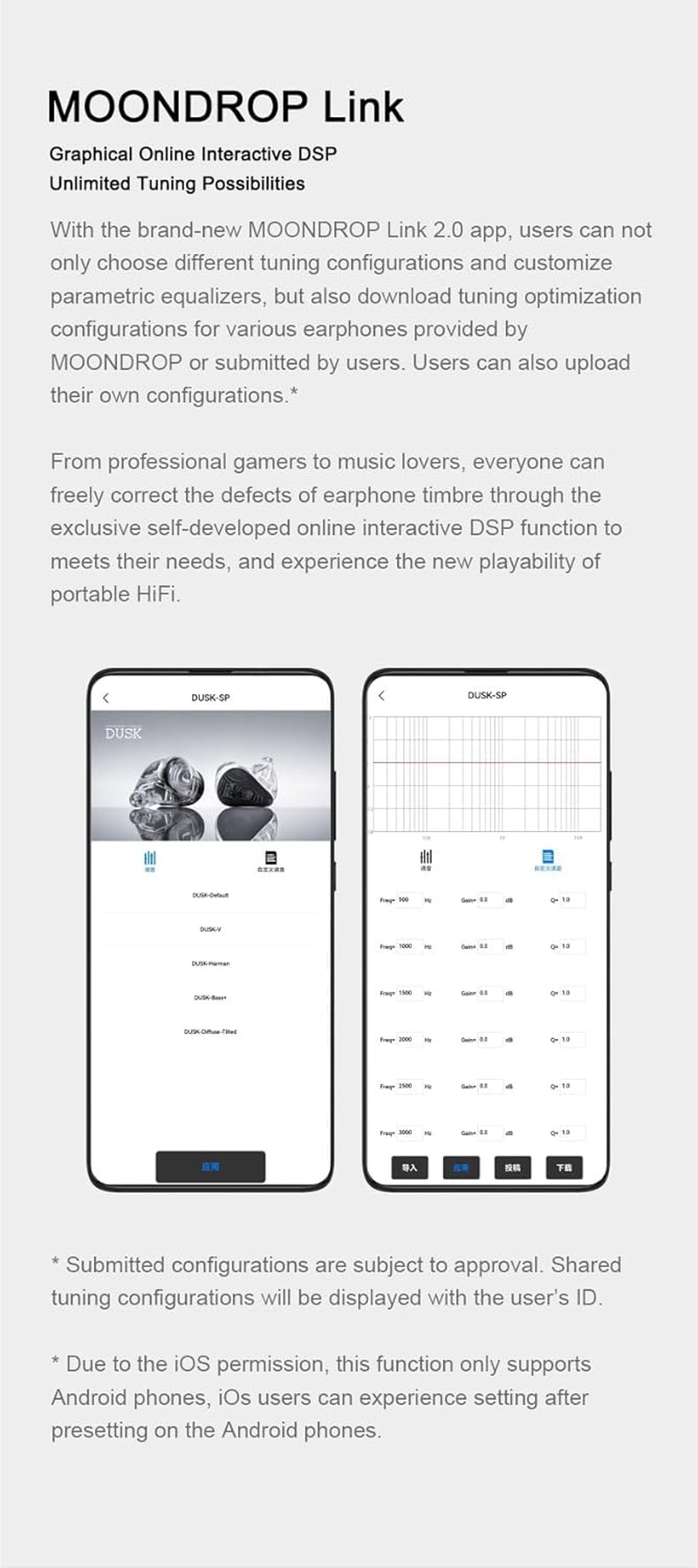 Moondrop X Crinacle Dusk Iems 2Dd+2Ba+2Planar Earphones with 0.78 2 Pin 3.5Mm/Usb-C Plug image number 1