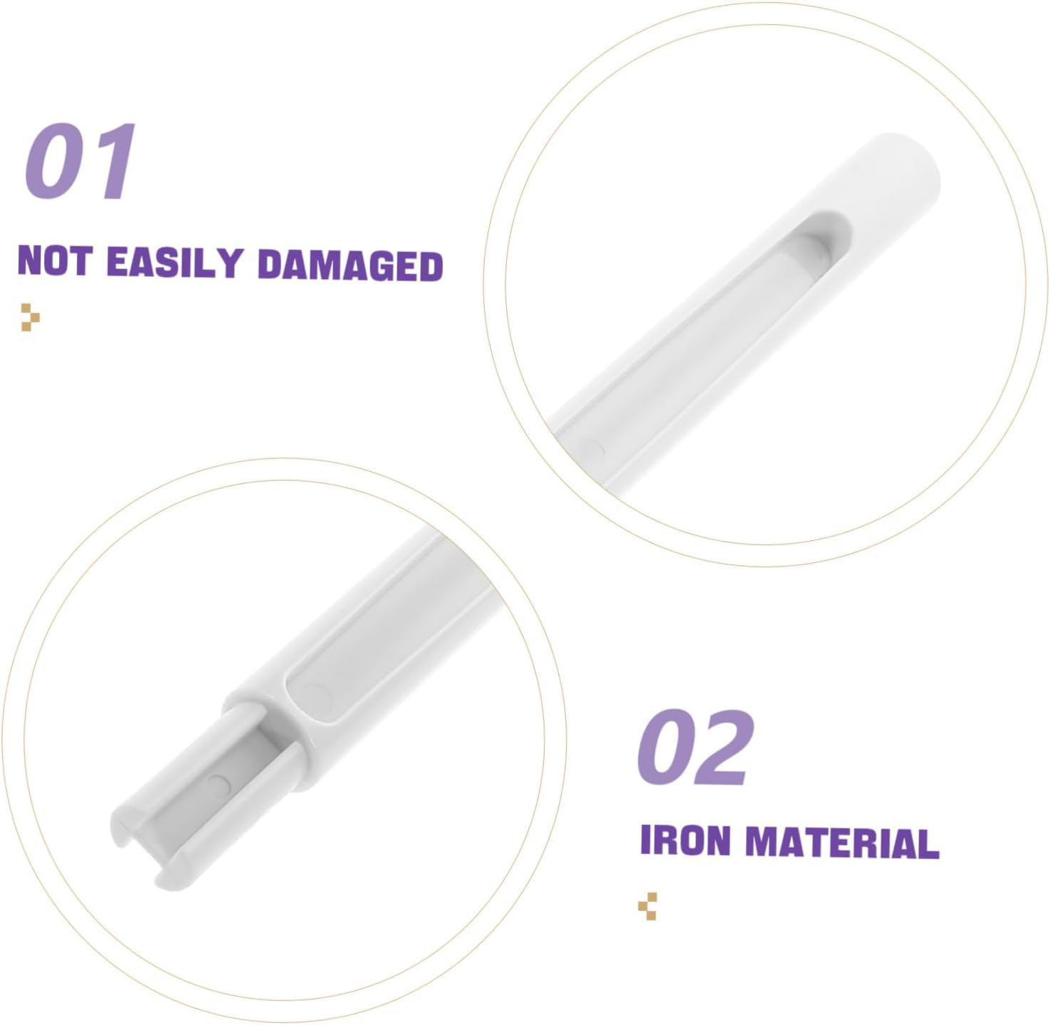 VICASKY Modern Design Crib Pendant Accessories for Newborn Cot Mobile Arm Bed Extender for Nursery image number 2