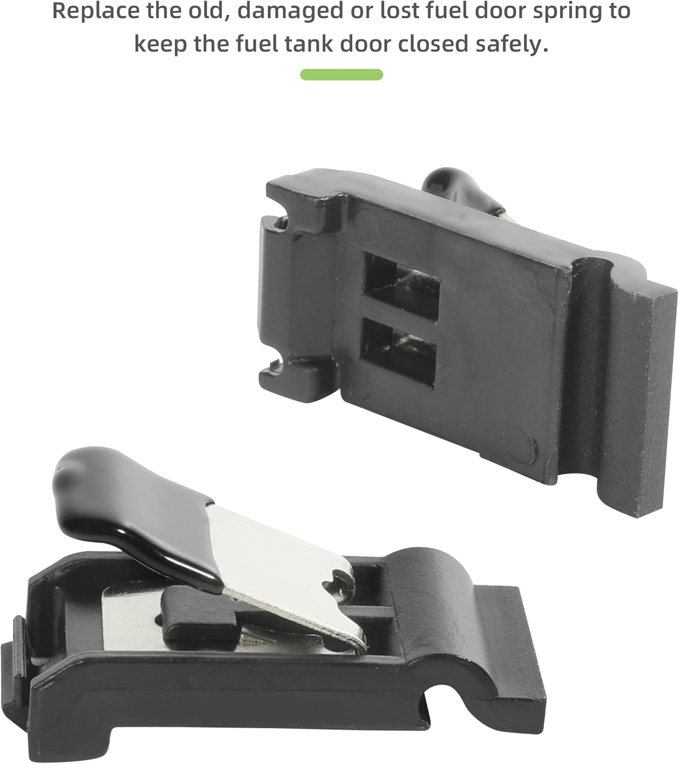 RACOONA Fuel Door Spring,Fuel Door Cover Release Spring,Fuel Door Spring Clip,Car Accessories Gas Tank Door Cover Spring Replacement,Compatible with ES250 LC500 Es300H ES350 GX470 LX570