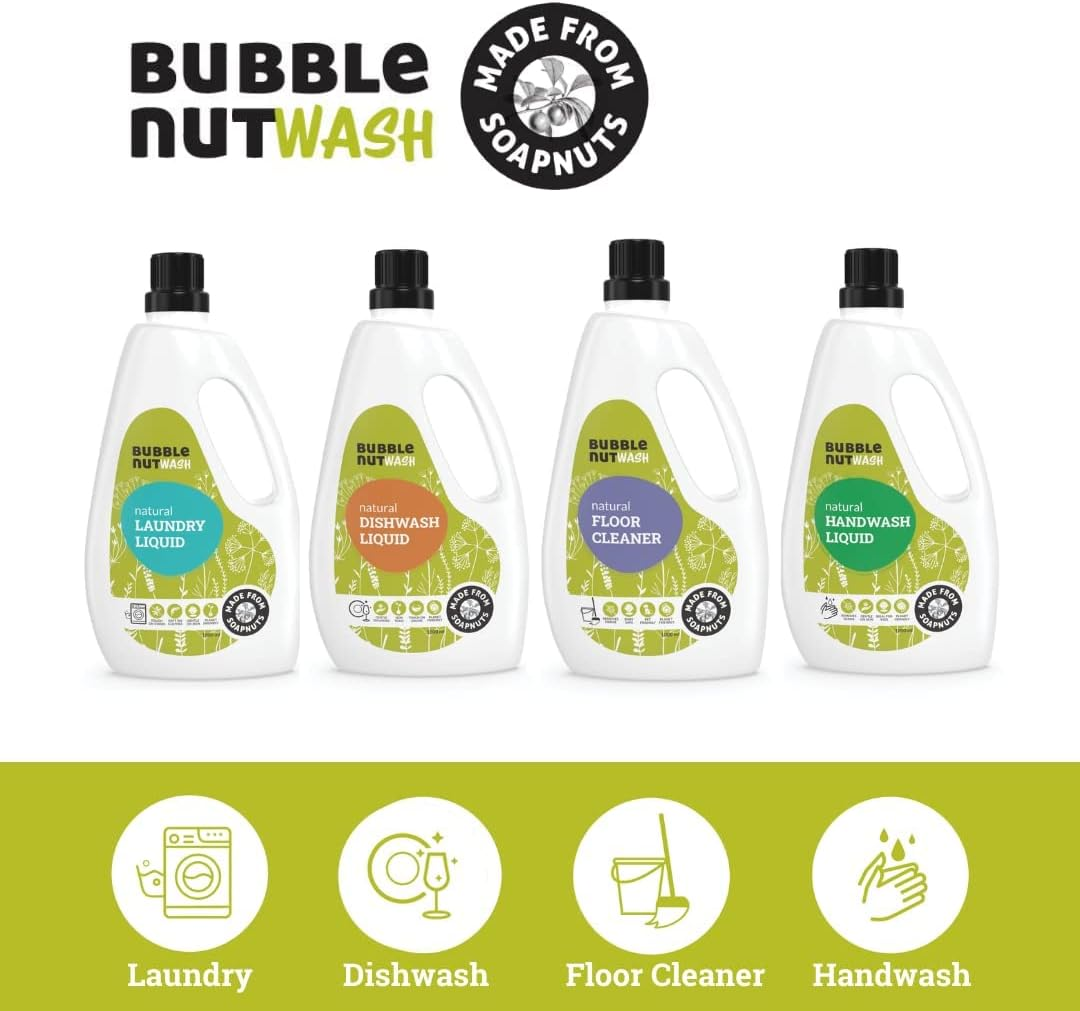 Bubblenut Wash Natural and Organic Handwash Liquid (810 Ml) Refill | Paraben Free & Sulphate Free Hand Wash image number 5