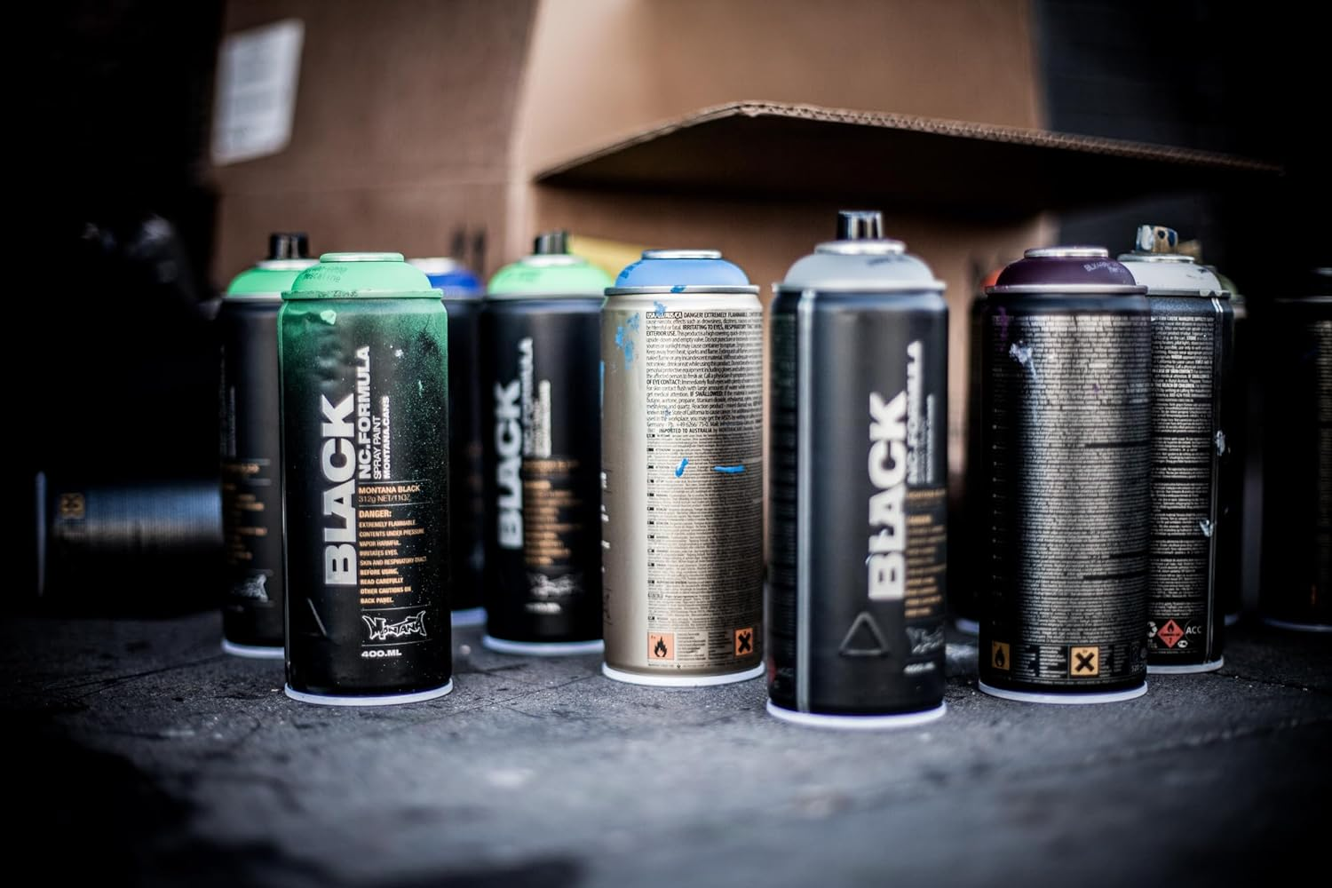 MONTANA BLACK CAN - BLACK 400ML image number 3