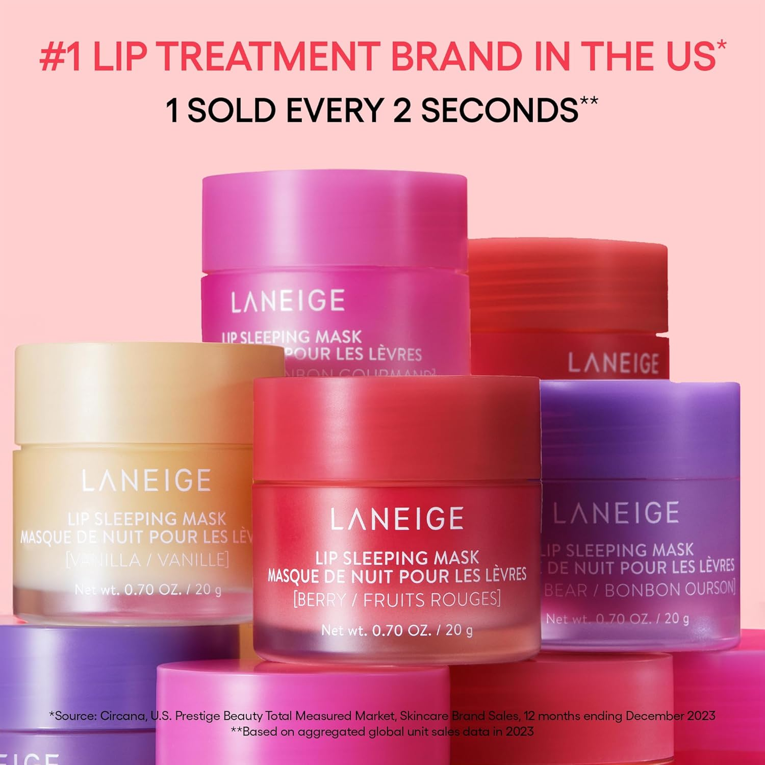 Laneige Lip Sleeping Mask, Vanilla 20 G, Vanilla, 20 G image number 3