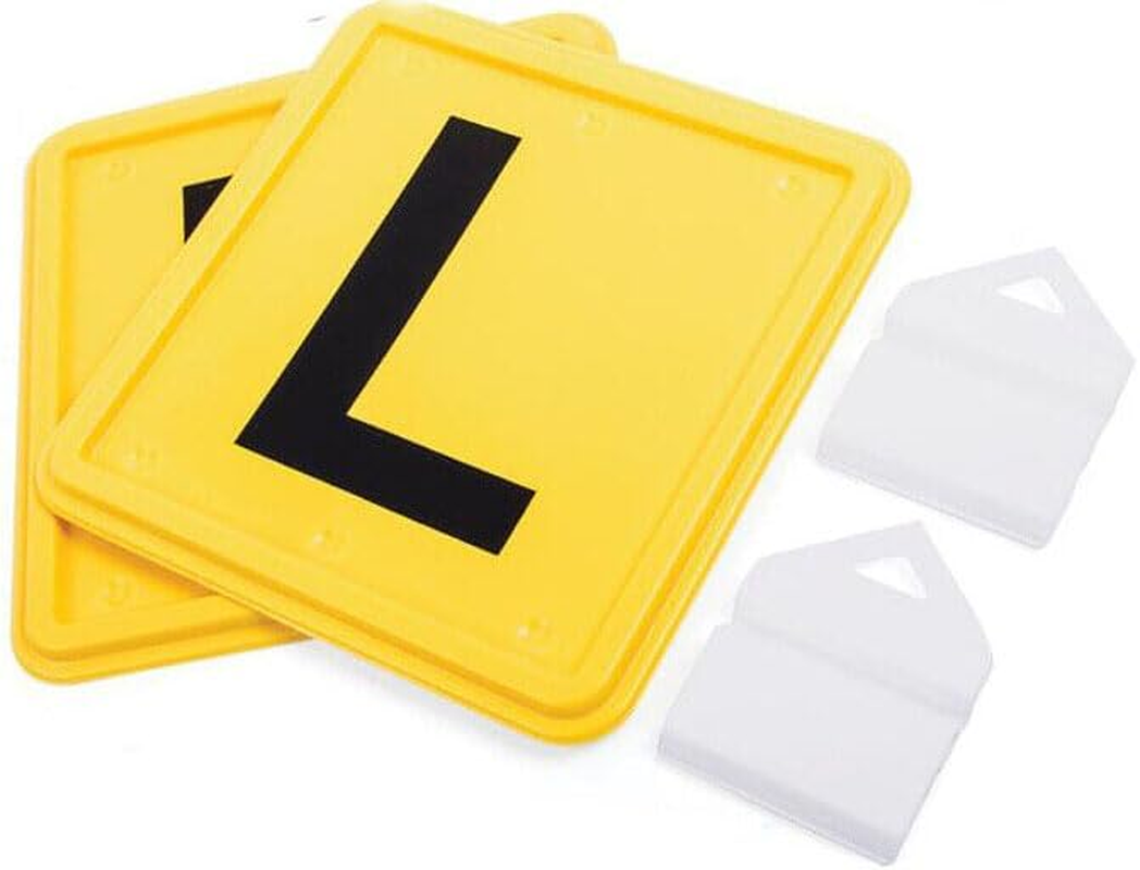 2Pcs L Plates Clip-On - Easy to Use 13.5X13.5CM image number 2