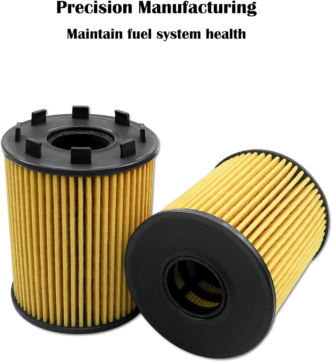 Engine Oil Filter Fit for Fiat 500 1.4L 2012-2019 500L 1.4L 2014-2020 124 Spider 1.4L 2017-2020 Replace 68102241AA 73500049, 3 Pcs