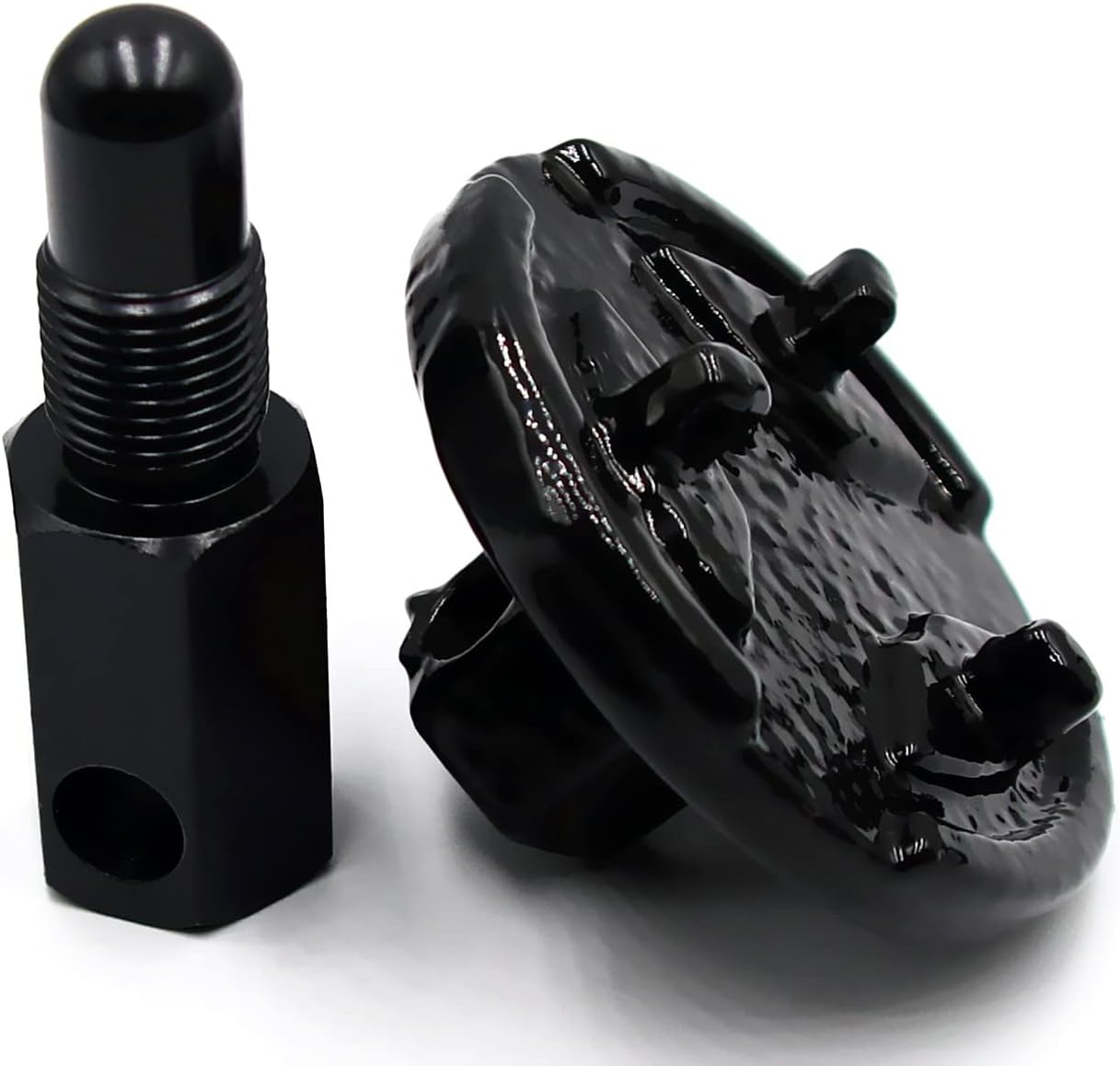 14Mm Chainsaw Clutch Removal Tools, Universal Flywheel Removal Tool Piston Stop Clutch Expander Tools for Husqvarna Stihl Echo 2 Cycle Chain Saw (Orange)