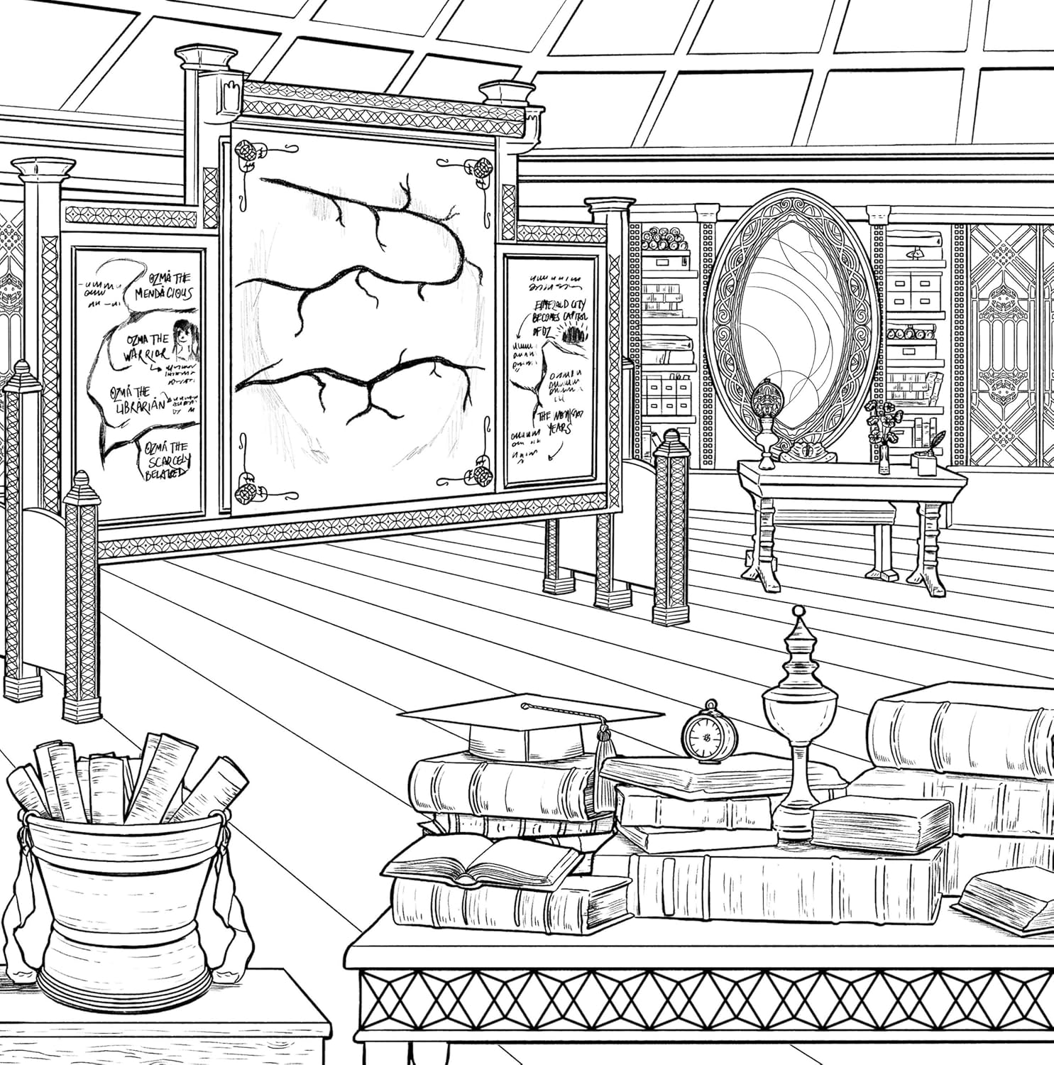 Wicked Film Official Coloring Book image number 4