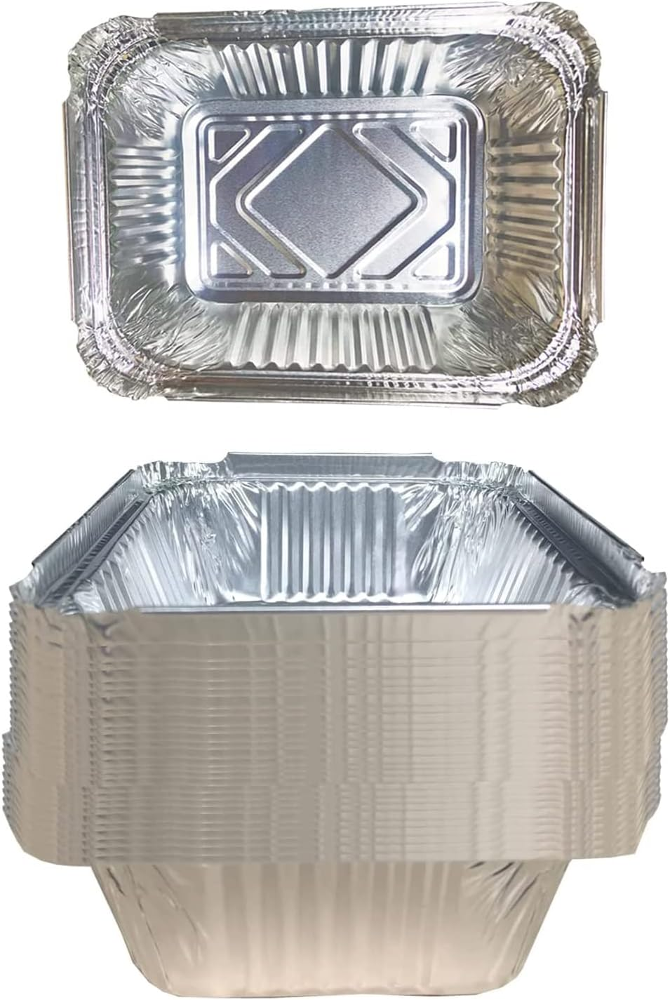 DONSIQIZZ 30 Pack Drip Pans Compatible with Napoleon BBQ Grills 62007 Grease Tray Disposable, for Napoleon Rogue Series Grill, Aluminum Foil Replacement image number 4