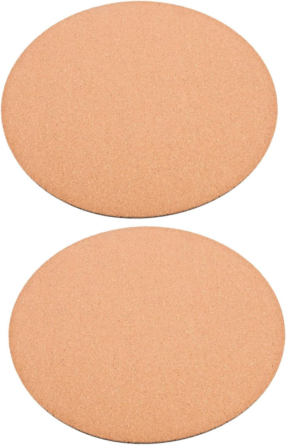 SOIMISS 2Pcs 10-Inch round Cork Plant Mats Absorbent Garden Planter Coaster Pads for Flowerpot Protection in Outdoor and Indoor Gardening image number 3
