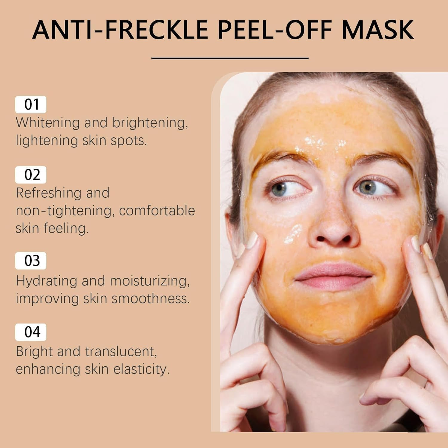 2Pcs Parowu Spot Removing Face Mask,Parowu Herbal Spot Peel off Mask,Deep Nourishment & Pore Tightening, for All Skin image number 2