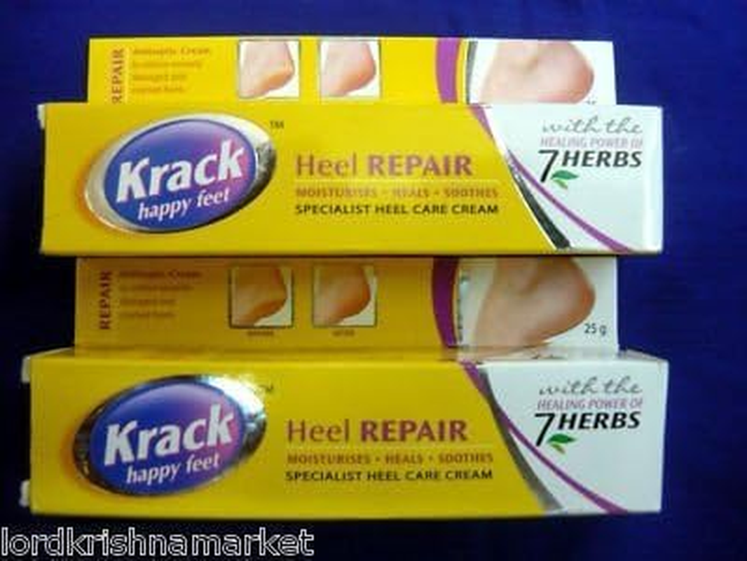 100% Herbal Care Foot Cracked Healing Krack Cream Crack Foot Heel 25G X 2 = 50G