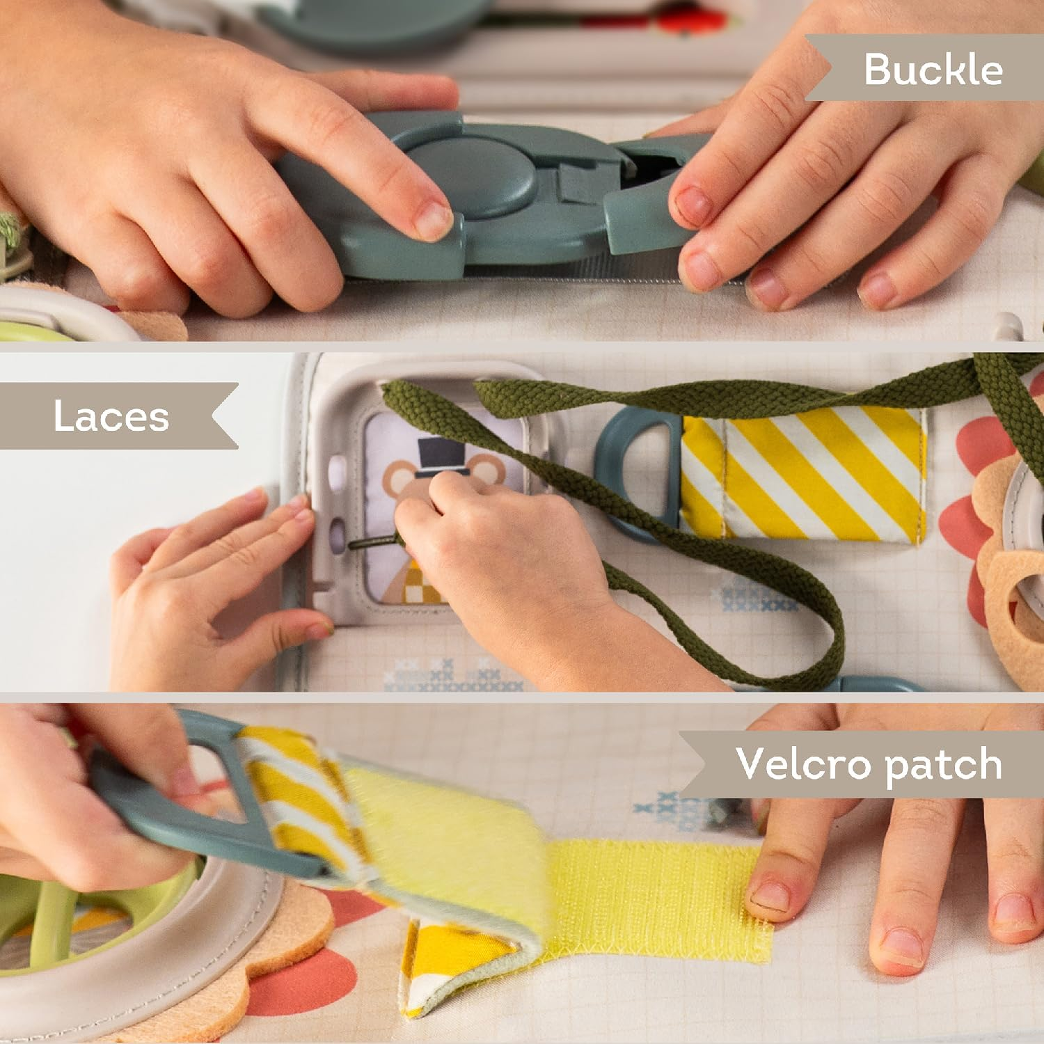 Taf Toys Snap 'N Learn Activity Board image number 1